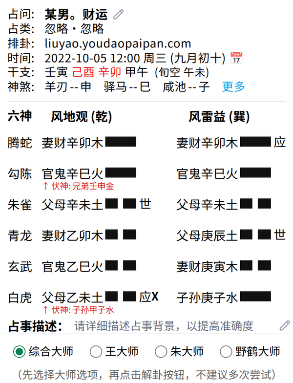 卦盘图