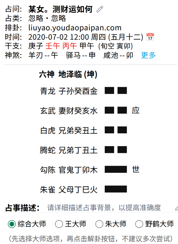 卦盘图