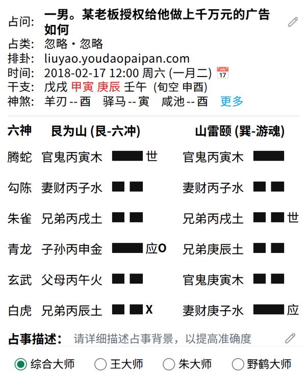 卦盘图